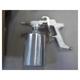 Sata paint gun w/ pressurized cup