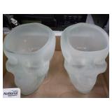 2 Skull bowls