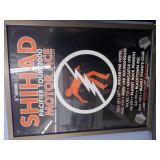 Shihad Motor Ace framed 19X29