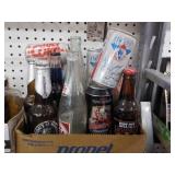 Collectible Beer, soda bottles