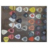 Guitar pick collection