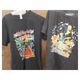 2 Motley Crue T shirts LG