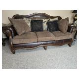 LIKE NEW LEATHER SOFA