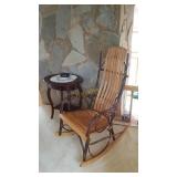 Rocking Chair and Nightstand