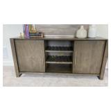 Sliding Door Buffet with Felt Lined Drawers