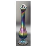 Fenton Amethyst Carnival Glass Vase