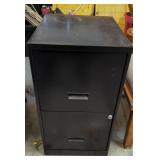 Two Drawer Filing Cabinet with Keys