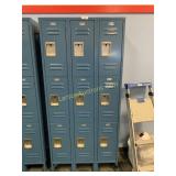 9 unit lockers