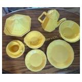 Misc yellow dishes