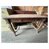 Antique Library Table