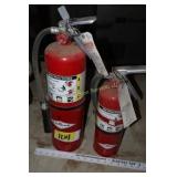 fire extinguishers