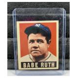 Babe Ruth Facsimile Card