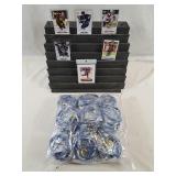 Toronto Maple Leafs Bracelets and Hockey Cards