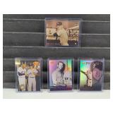 4 Mickey Mantle Baseball Cards