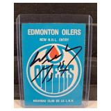 1979 OPC Edmonton Oilers New NHL Entry Signed