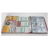 1990 Leaf baseball cards in binder