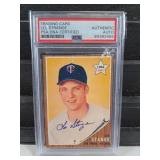 1962 Topps Authentic Lee Strange Autographed