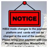 ***NOTICE REGARDING PAYMENT***