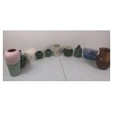 Assortment of Ceramic vases and containers