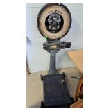 Large Toledo No Springs Honest Weight Scale. 70"