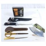 Zipper jack knife, raplala hand ground stainless