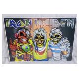 Iron Maiden Poster. 19" l x 13" h