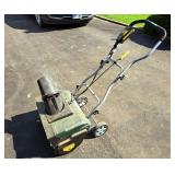 Yardworks electric snow thrower. 20" wide