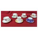 6 tea cups & Saucers. Royal Albert, royal crown