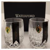 Waterford crystal Lismore Rounded tumblers, boxed