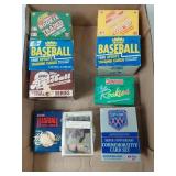 Box sets cards, 91 score, 90, rookie, 91 donruss,