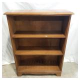 3 tier maple bookshelf