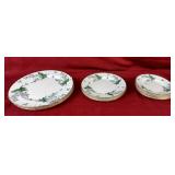 11 piece set of Royal Worchester plates and 1