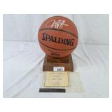 Jerry Stackhouse signed basketball