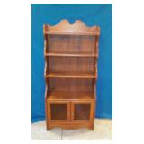 4 Tier Shelf Bottom Cabinet 52"x2