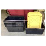 7 Heavy Duty Crates with Lids