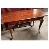 Beautiful Cherry Table With Two Drawers
