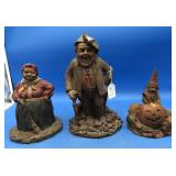 3 Medium & Large Tom Clark Gnomes