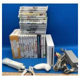 Nintendo Wii System With Lots Of Games