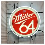 Miller 64 Neon Beer Sign