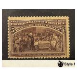 234 MINT OG 1898 COLUMBIAN EXPO STAMP