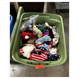 LARGE BIN OF BEANIE BABIES