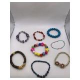 BRACELET LOT OF 8