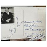 ANATOLI DOBRYNIN RUSSIAN AMBASSADOR AUTOGRAPH