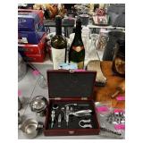 LOT OF WINE RELATED ITEMS