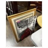 LOT OF MIXED WALL ART / DECOR