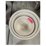 3PC WILLIAMS SONOMA NESTING MIXING BOWLS