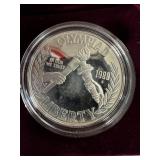 1988 OLYMPIC PROOF SILVER DOLLAR