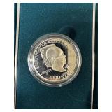 1990 PROOF SILVER EISENHOWER DOLLAR