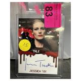 SIGNED JESSICA TUCK TRUE BLOOD CARD