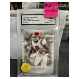 GRADED 10 2011 SAGE HIT JULIO JONES ROOKIE CARD